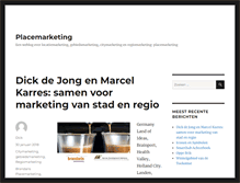 Tablet Screenshot of placemarketing.nl